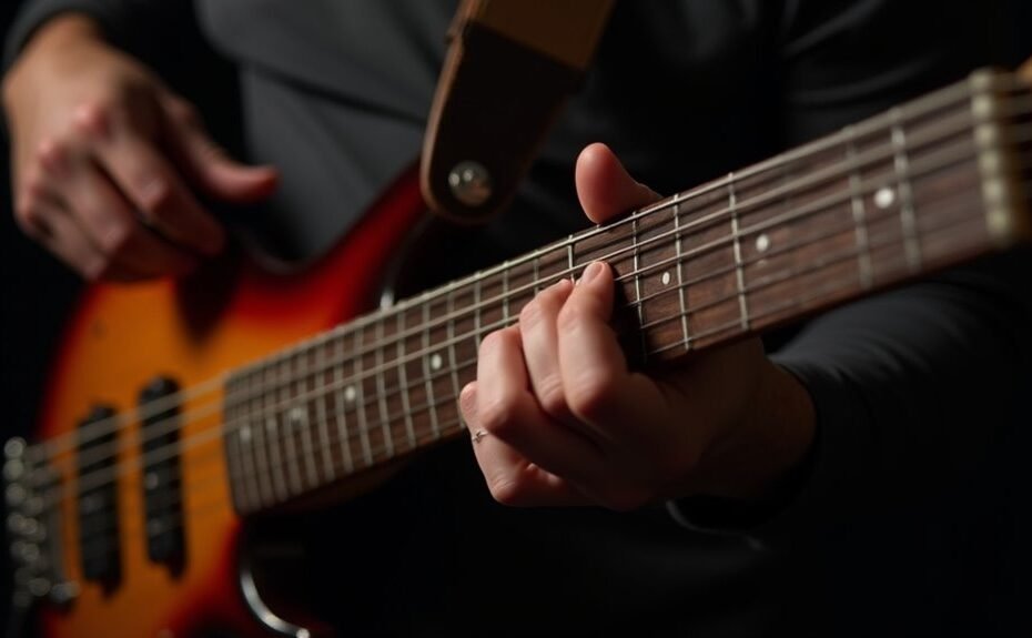 bass lines on guitar