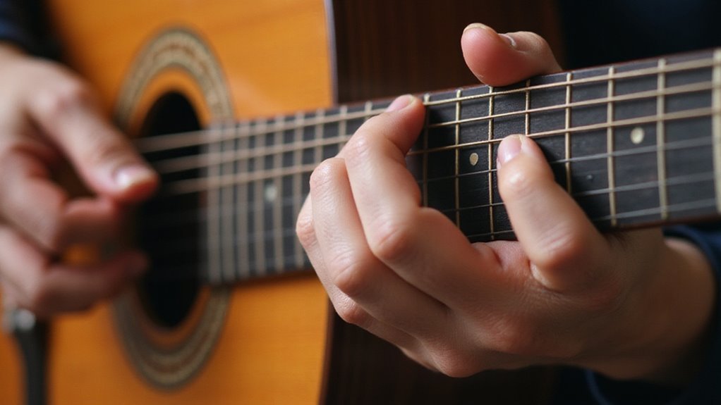 f chord beginner frustration