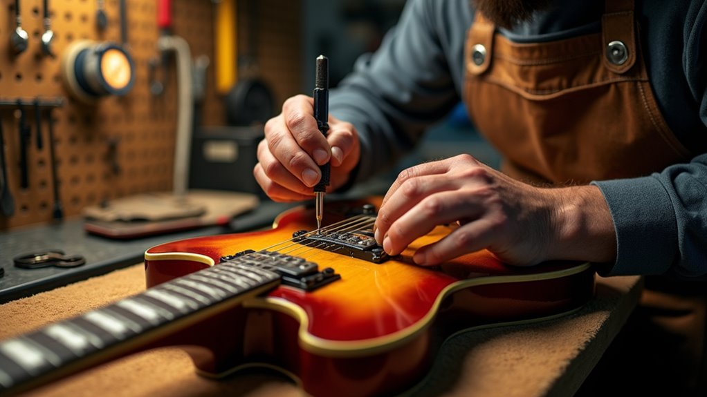 guitar intonation adjustment tips
