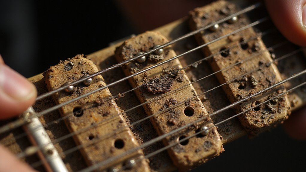 guitar string replacement signs