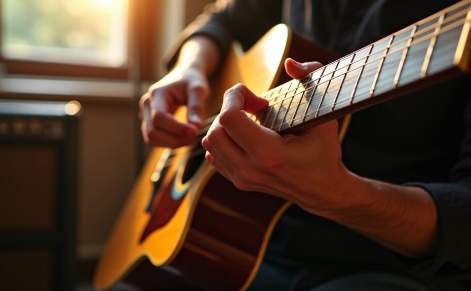 master guitar playing skills