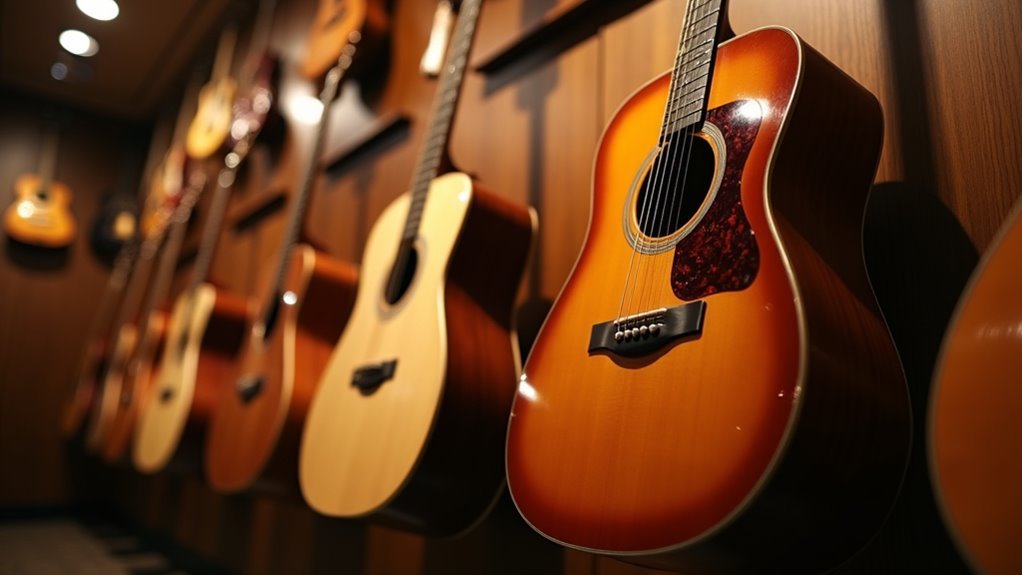 quality acoustic guitar features
